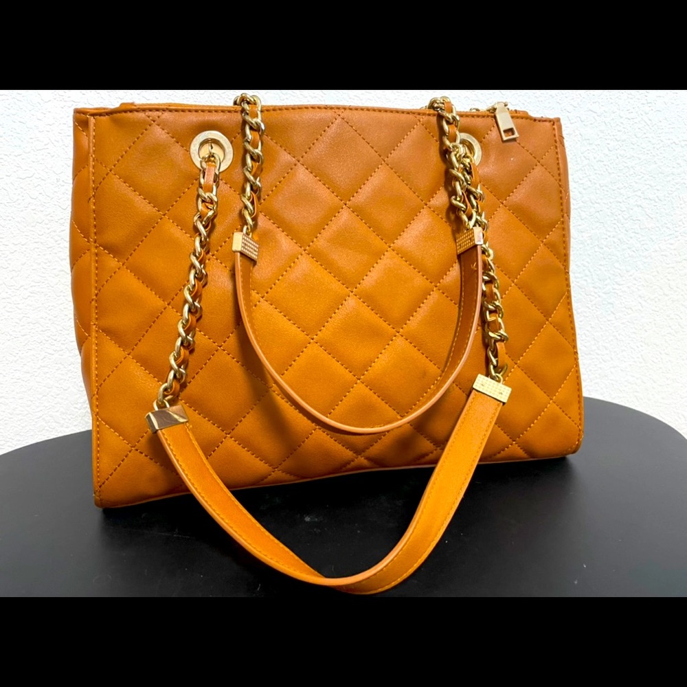 Brown Madison west lightly used purse